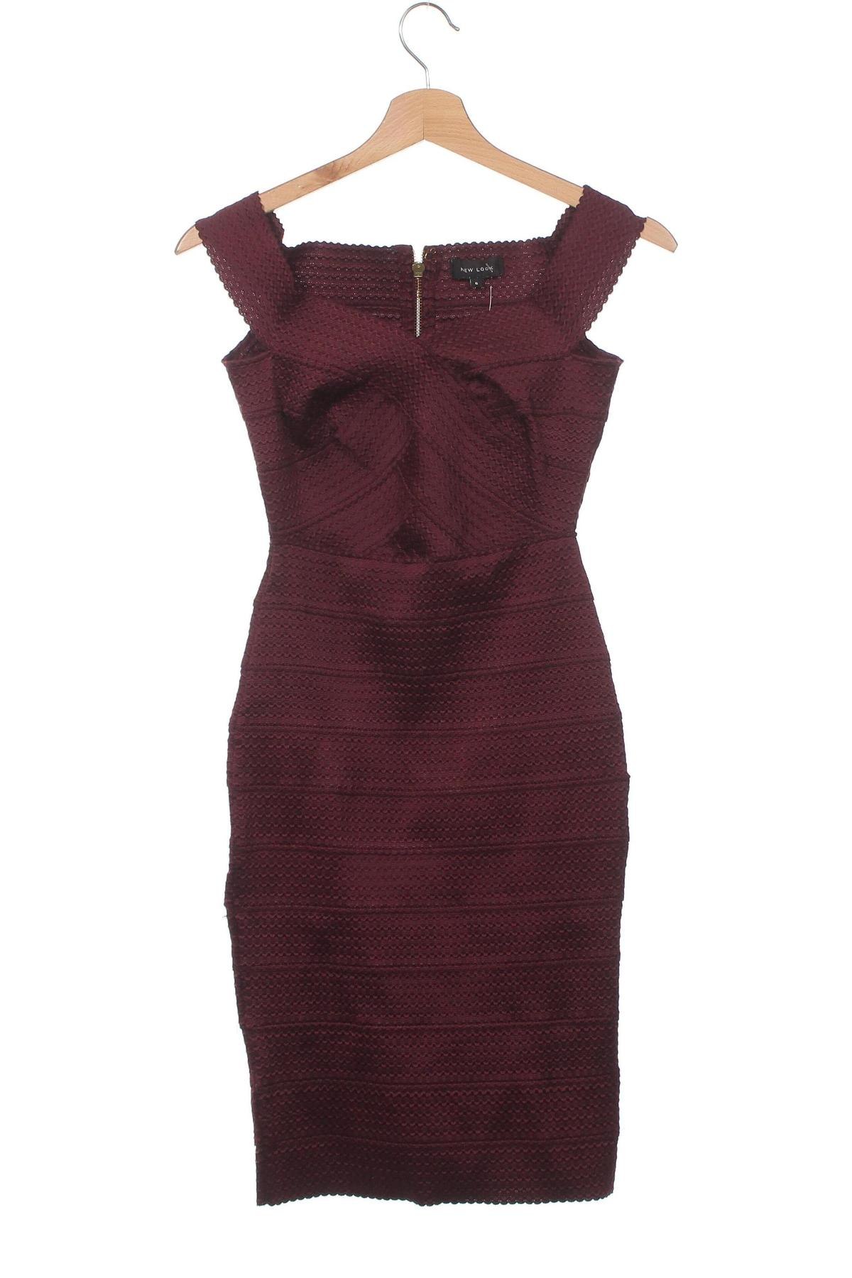 Šaty  New Look, Velikost XS, Barva Červená, Cena  404,00 Kč