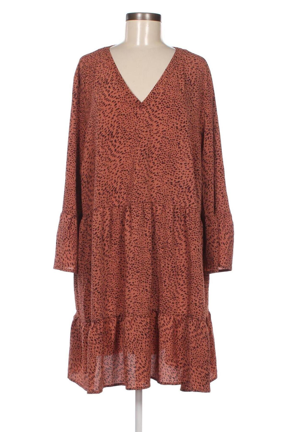 Kleid ONLY Carmakoma, Größe 3XL, Farbe Aschrosa, Preis 19,40 €