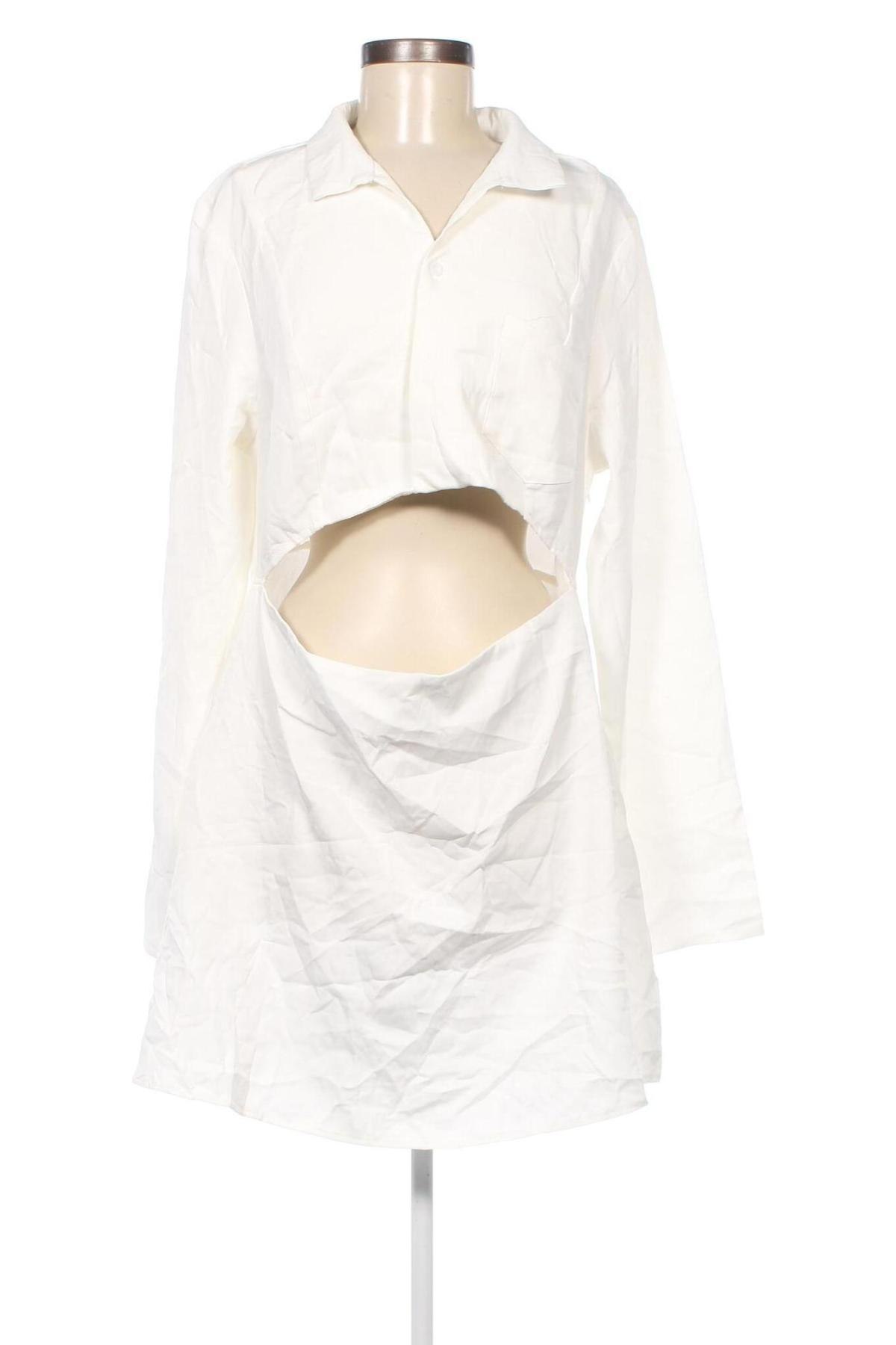 Kleid Pretty Little Thing, Größe XL, Farbe Weiß, Preis 32,01 €