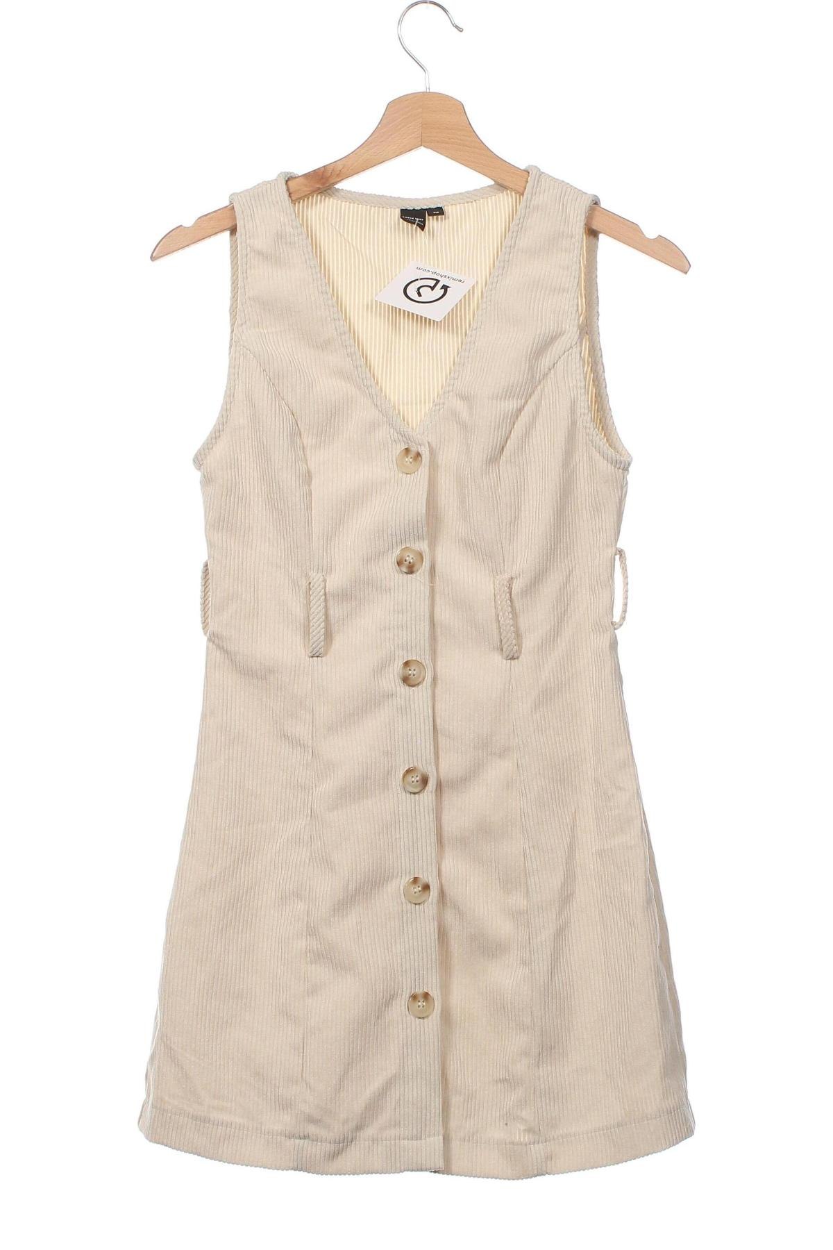 Kleid SHEIN, Größe XS, Farbe Beige, Preis 8,07 €