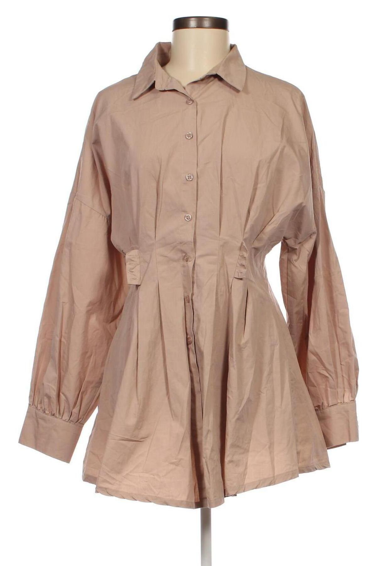 Kleid SHEIN, Größe M, Farbe Beige, Preis 12,11 €