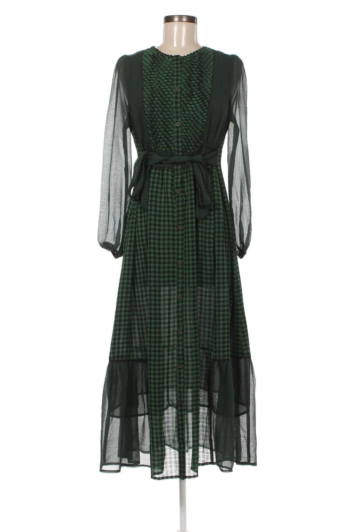 Φόρεμα The Kooples, Μέγεθος M, Χρώμα Πράσινο, Τιμή 196,39 €