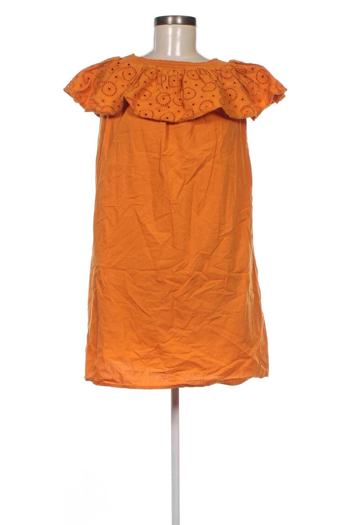 Kleid Tom Tailor, Größe M, Farbe Orange, Preis 11,41 €