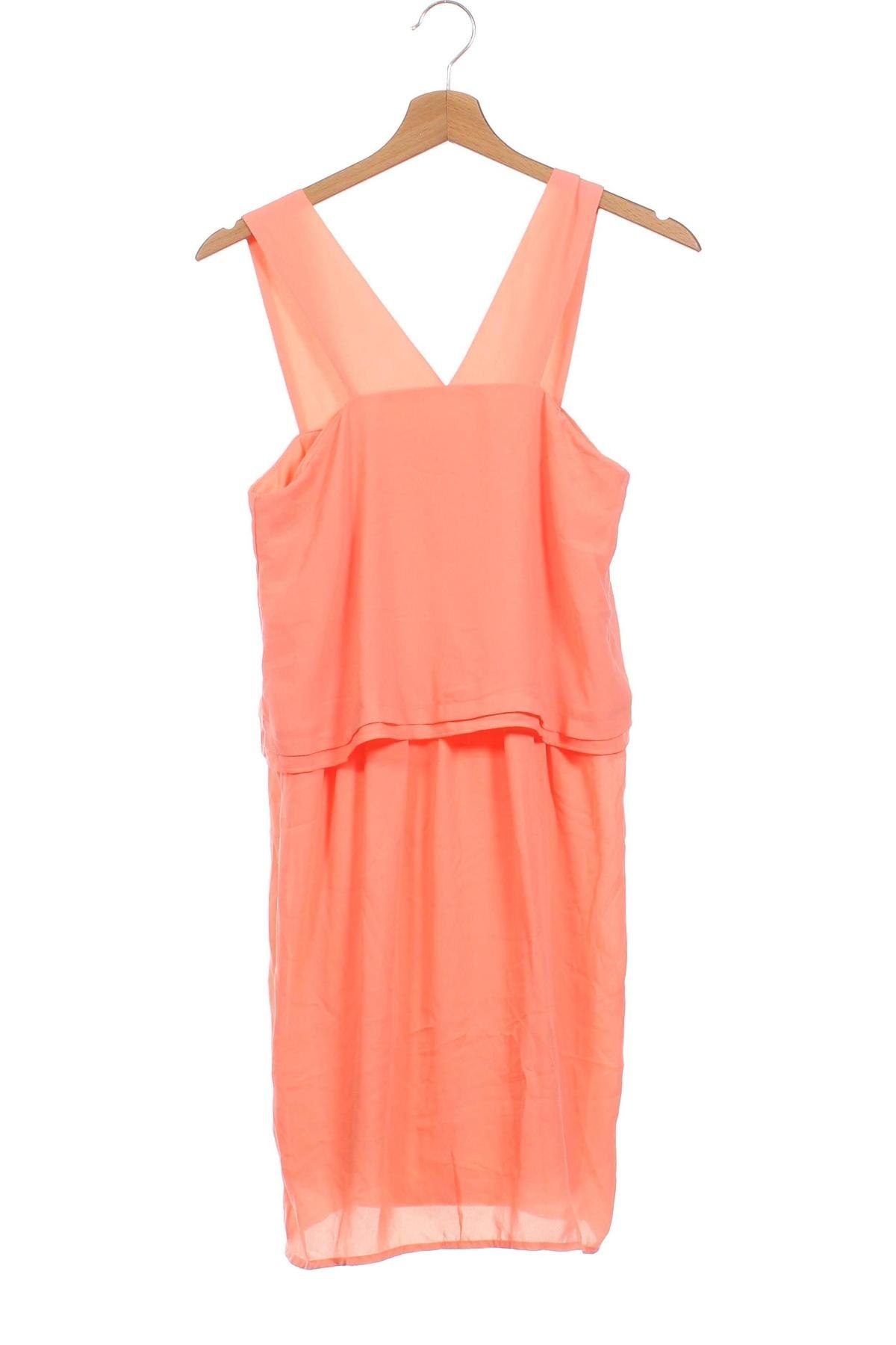 Šaty  VILA, Velikost XS, Barva Oranžová, Cena  129,00 Kč