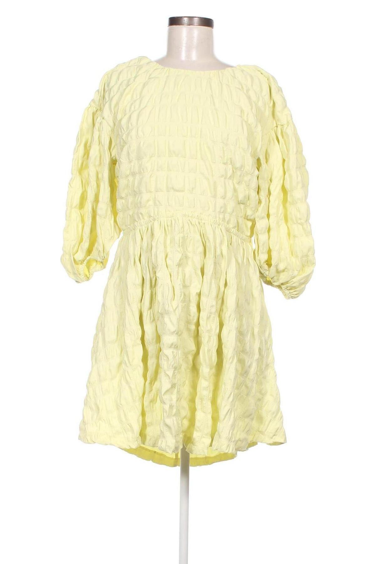 Kleid Weekday, Größe M, Farbe Gelb, Preis 9,65 €