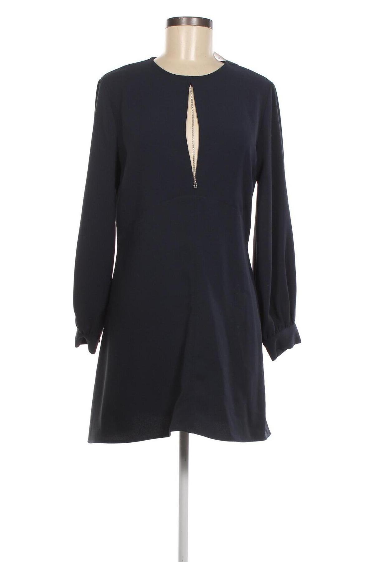 Kleid Zara, Größe M, Farbe Blau, Preis 7,68 €