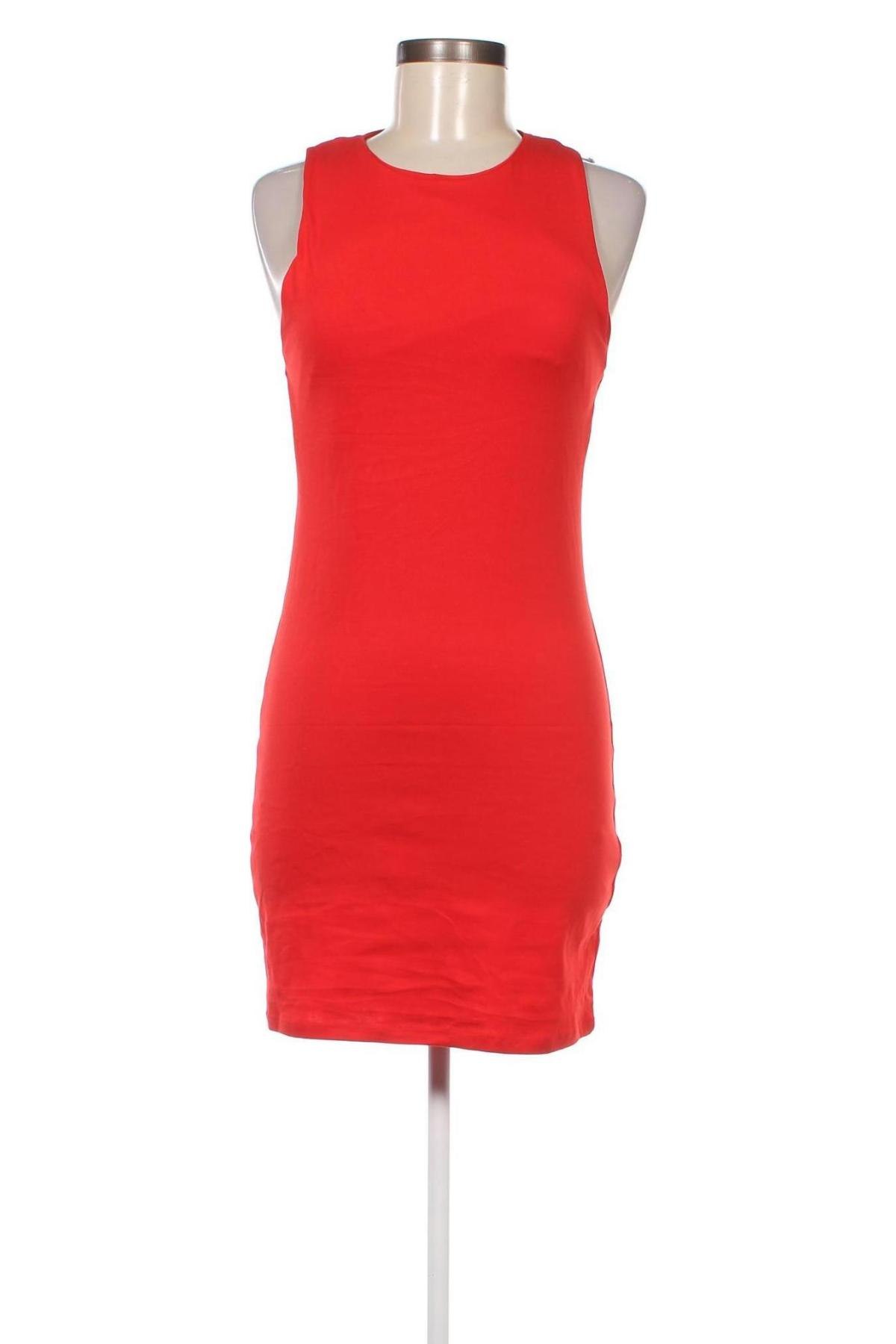 Kleid Zara, Größe L, Farbe Rot, Preis 17,35 €