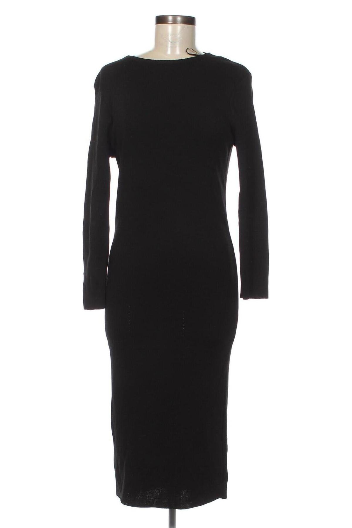 Šaty  Zara Knitwear, Velikost L, Barva Černá, Cena  654,00 Kč