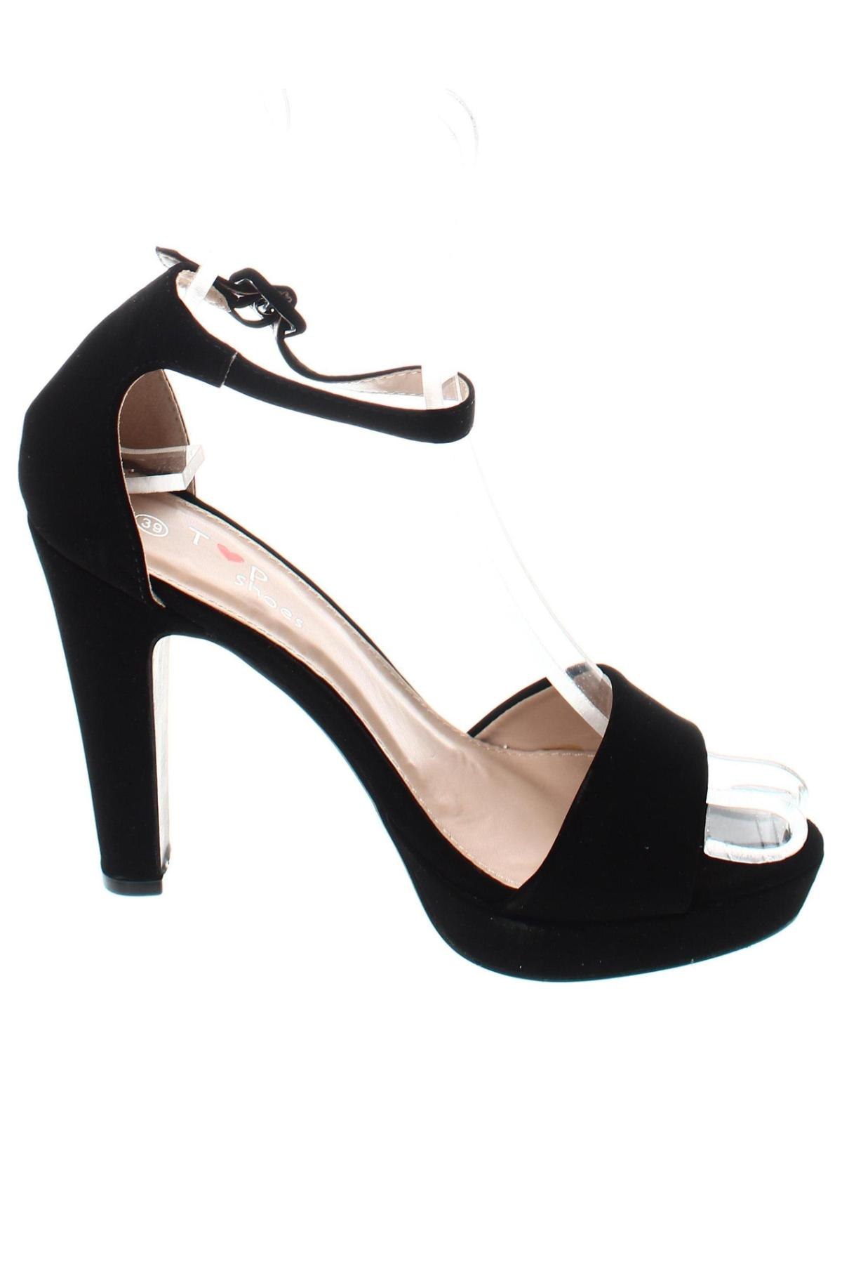Sandalen Top Shoes, Größe 39, Farbe Schwarz, Preis € 12,23
