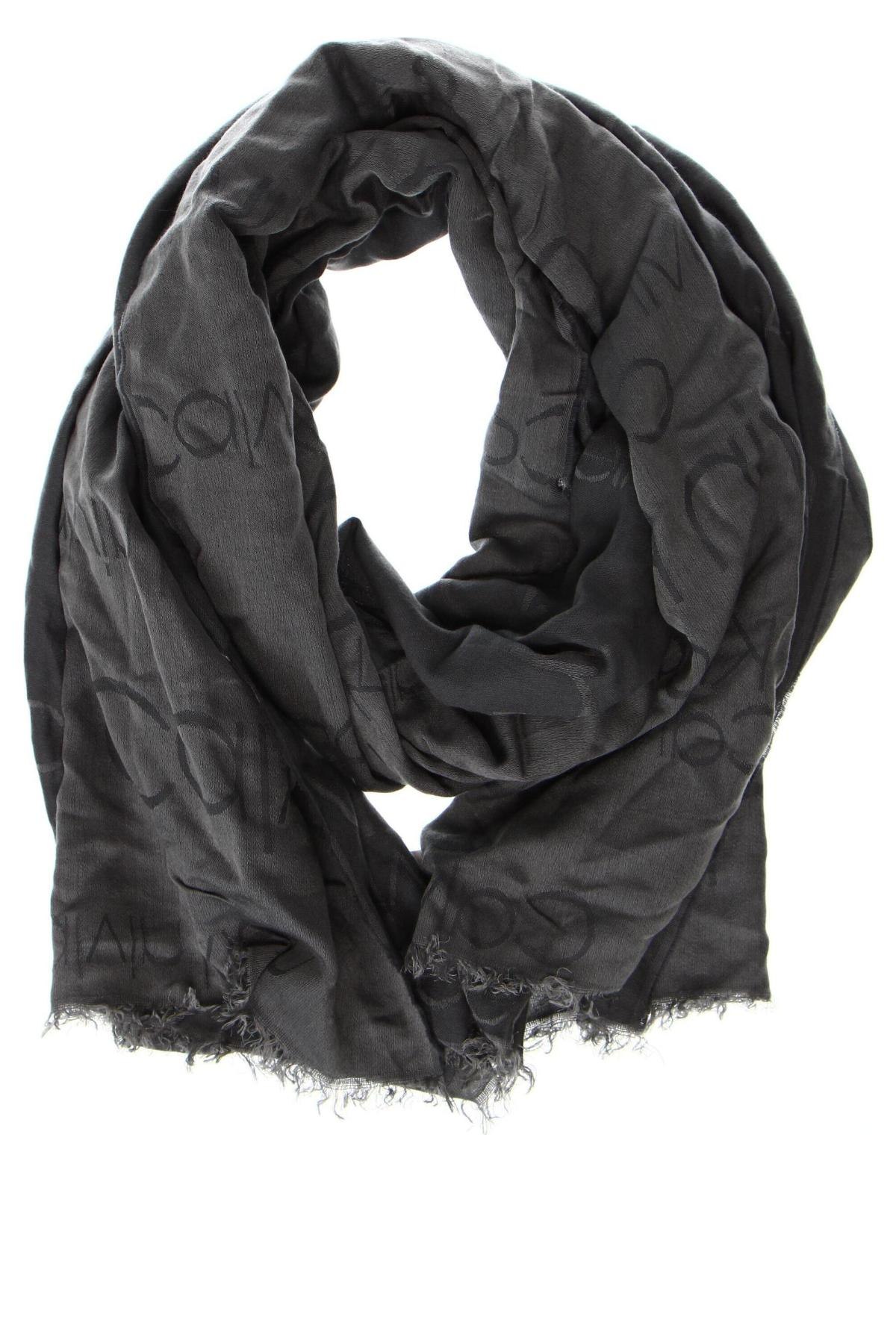 Schal Calvin Klein, Farbe Grau, Preis 42,27 €