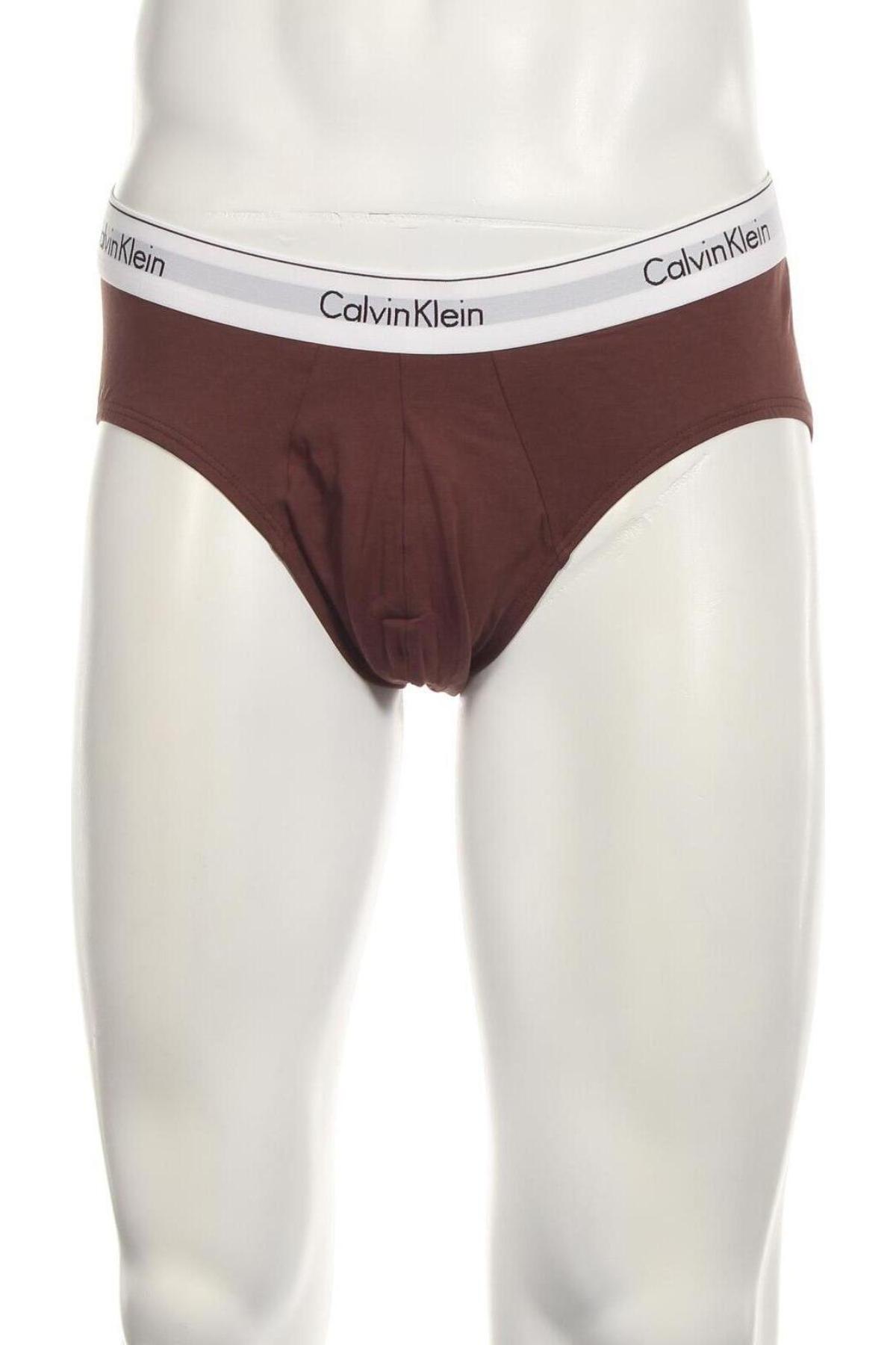 Slip Calvin Klein, Größe XL, Farbe Braun, Preis 15,43 €