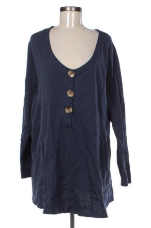 Bluză de femei Bpc Bonprix Collection, Mărime 5XL, Culoare Albastru, Preț 61,99 Lei