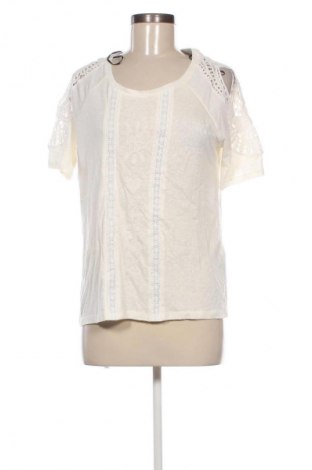 Damen Shirt Desigual, Größe L, Farbe Ecru, Preis 47,52 €