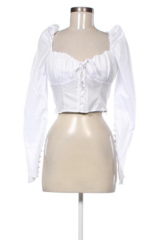 Bluză de femei NA-KD, Mărime S, Culoare Alb, Preț 56,99 Lei