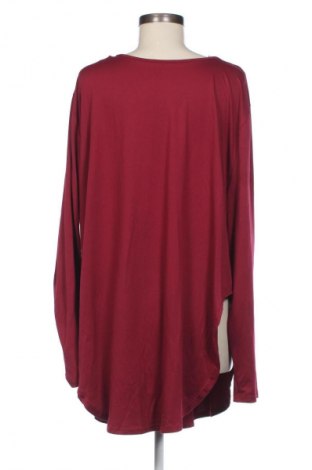 Γυναικεία μπλούζα Unbranded, Μέγεθος 4XL, Χρώμα Κόκκινο, Τιμή 6,99 €
