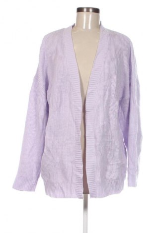 Damen Strickjacke H&M Divided, Größe L, Farbe Lila, Preis € 4,99