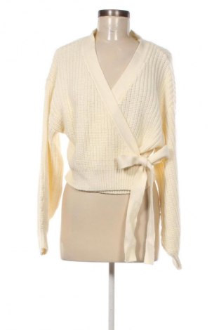 Damen Strickjacke H&M Divided, Größe M, Farbe Ecru, Preis € 8,99