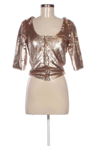 Damen Strickjacke Line Of Oslo, Größe S, Farbe Golden, Preis € 22,45
