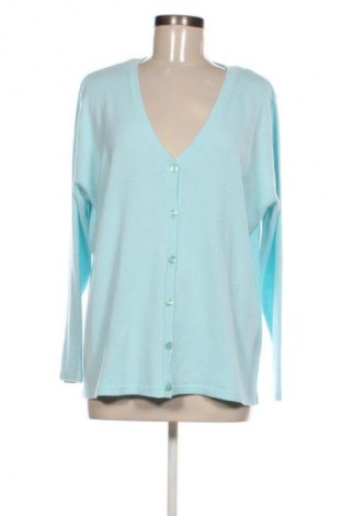 Damen Strickjacke Malva, Größe L, Farbe Blau, Preis € 8,99