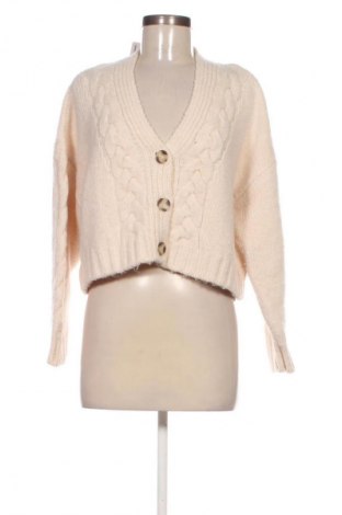 Damen Strickjacke Mango, Größe M, Farbe Ecru, Preis 13,84 €