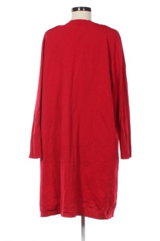 Damen Strickjacke Selection By Ulla Popken, Größe XL, Farbe Rot, Preis € 14,99
