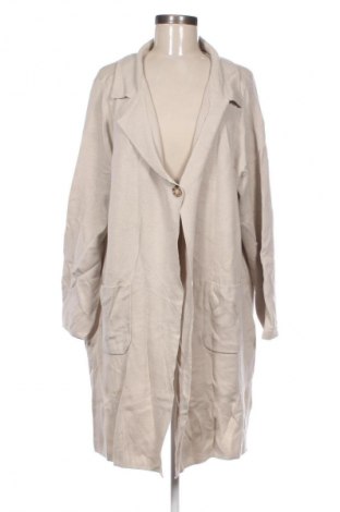 Damen Strickjacke Ulla Popken, Größe XL, Farbe Ecru, Preis € 14,99