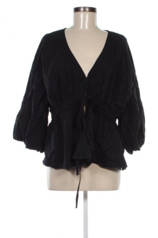 Γυναικείο πουκάμισο ASOS, Μέγεθος XL, Χρώμα Μαύρο, Τιμή 26,99 €