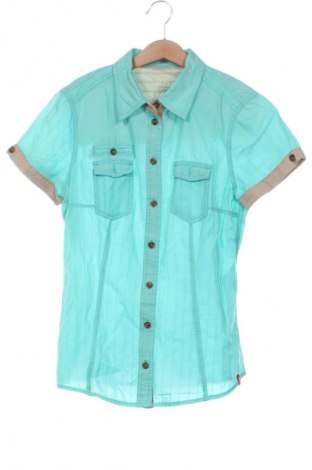 Дамска риза Edc By Esprit, Размер XS, Цвят Син, Цена 8,99 лв.