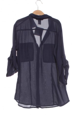 Γυναικείο πουκάμισο H&M, Μέγεθος XS, Χρώμα Μπλέ, Τιμή 3,99 €