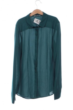 Γυναικείο πουκάμισο H&M, Μέγεθος XS, Χρώμα Πράσινο, Τιμή 5,99 €