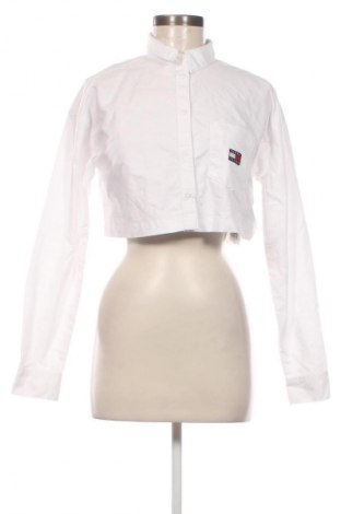 Damenbluse Tommy Jeans, Größe XS, Farbe Weiß, Preis 80,99 €
