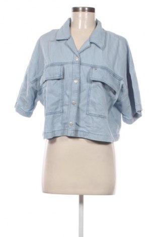 Dámska košeľa  Tommy Jeans, Veľkosť XL, Farba Modrá, Cena  48,95 €