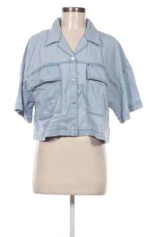 Damenbluse Tommy Jeans, Größe L, Farbe Blau, Preis 104,99 €