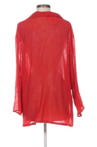 Damenbluse Ulla Popken, Größe XXL, Farbe Rot, Preis 15,25 €