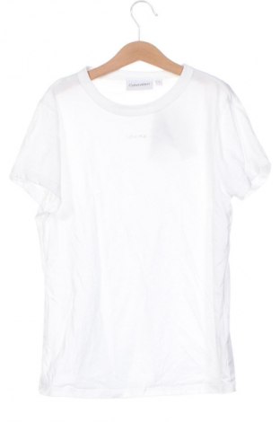 Γυναικείο t-shirt Calvin Klein, Μέγεθος S, Χρώμα Λευκό, Τιμή 52,99 €