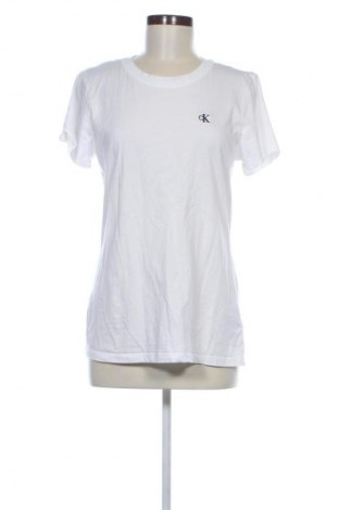 Дамска тениска Calvin Klein Jeans, Размер XL, Цвят Бял, Цена 66,99 лв.