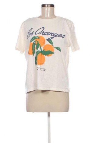 Damski T-shirt H&M, Rozmiar M, Kolor ecru, Cena 40,45 zł