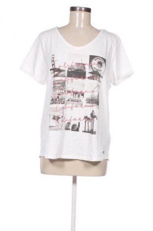 Γυναικείο t-shirt Street One, Μέγεθος L, Χρώμα Λευκό, Τιμή 9,00 €