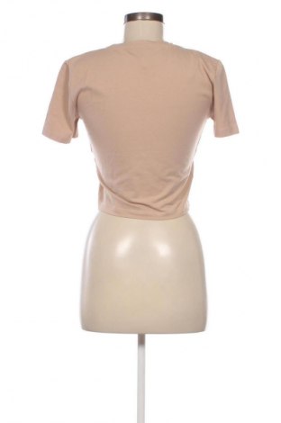Γυναικείο t-shirt Zara, Μέγεθος M, Χρώμα Καφέ, Τιμή 7,99 €