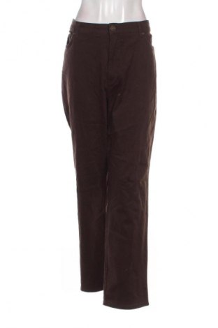 Damskie jeansy Basic Editions, Rozmiar XXL, Kolor Brązowy, Cena 95,99 zł