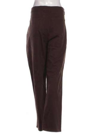 Damskie jeansy Basic Editions, Rozmiar XXL, Kolor Brązowy, Cena 95,99 zł