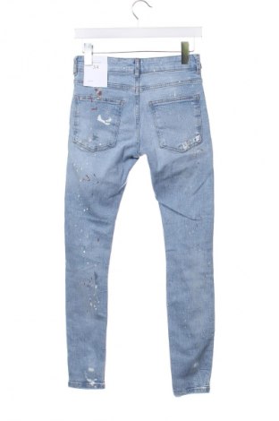 Dámské džíny  Bershka, Velikost XS, Barva Modrá, Cena  259,00 Kč