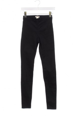 Γυναικείο Τζίν H&M, Μέγεθος XXS, Χρώμα Μαύρο, Τιμή 12,79 €