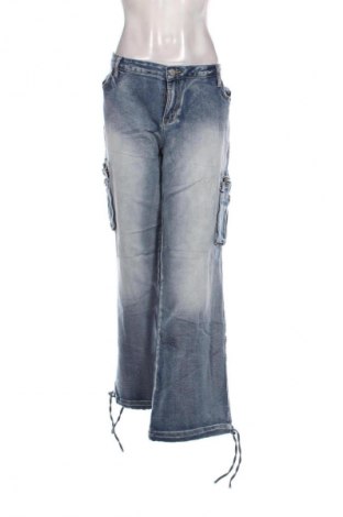 Damskie jeansy Unbranded, Rozmiar 4XL, Kolor Niebieski, Cena 95,99 zł