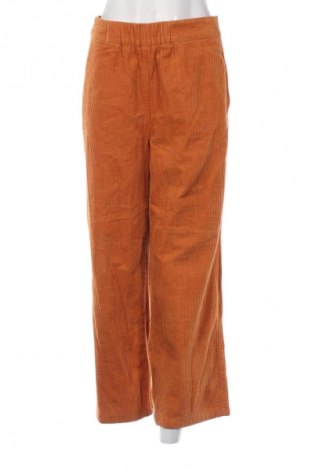 Damen Cordhose Unbranded, Größe L, Farbe Orange, Preis 6,99 €