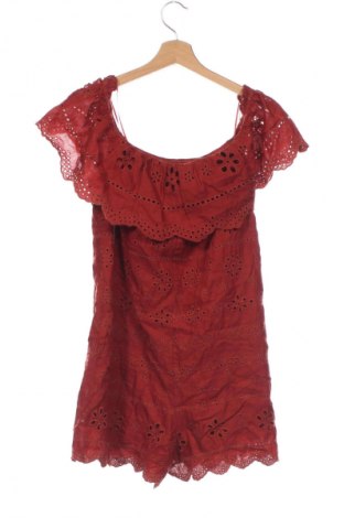 Dámská krátka kombinéza  Zara, Veľkosť XS, Farba Červená, Cena  19,95 €