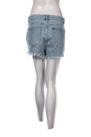 Pantaloni scurți de femei Zara, Mărime XL, Culoare Albastru, Preț 52,99 Lei
