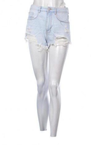 Pantaloni scurți de femei Zara Trafaluc, Mărime S, Culoare Albastru, Preț 39,90 Lei