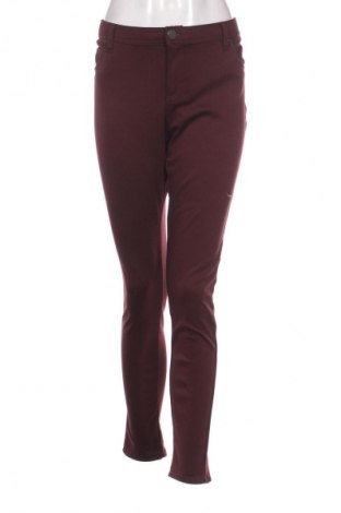 Pantaloni de femei Denim Co., Mărime XL, Culoare Roșu, Preț 94,99 Lei