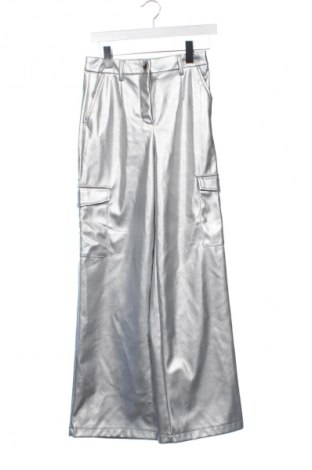 Pantaloni de femei Fb Sister, Mărime XS, Culoare Argintiu, Preț 34,99 Lei